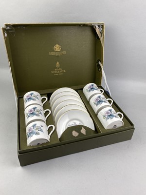 Lot 519 - A ROYAL WORCESTER COFFEE SERVICE