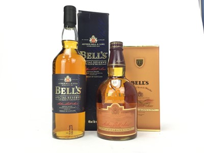 Lot 424 - BELLS SPECIAL RESERVE AND 12 YEARS OLD