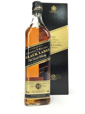Lot 425 - JOHNNIE WALKER BLACK LABEL AGED 12 YEARS SPECIAL EDITION FIRST PRODUCTION
