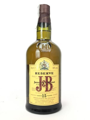 Lot 426 - J&B RESERVE AGED 15 YEARS