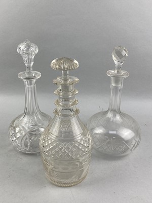 Lot 245 - A LOT OF CRYSTAL AND GLASS WARE