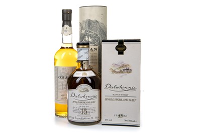 Lot 302 - DALWHINNIE 15 YEARS OLD AND OBAN 14 YEARS OLD