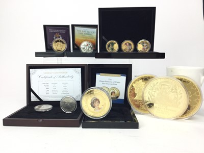 Lot 91 - A COLLECTION OF COMMEMORATIVE AND OTHER BRITISH COINS