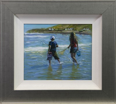 Lot 832 - THE TWO OF US, AN OIL BY STEVEN JONES