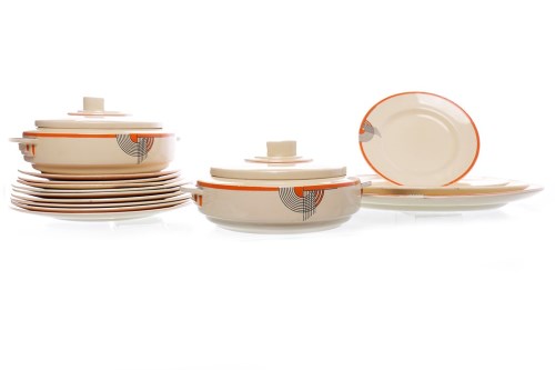 Lot 1128 - ROYAL DOULTON TANGO PATTERN PART DINNER...