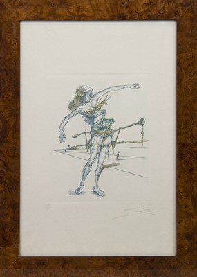 Lot 747 - AN ETCHING BY SALVADOR DALI
