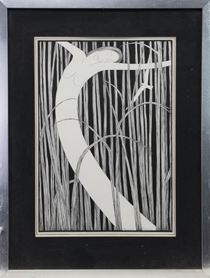 Lot 787 - DANCE, A LITHOGRAPH BY HANNAH FRANK