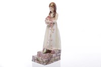 Lot 1138 - ROYAL WORCESTER FIGURE OF 'THE BRIDESMAID'...