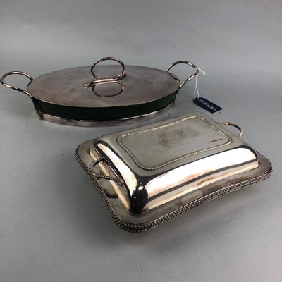 Lot 294 - A LOT OF SILVER PLATED ITEMS