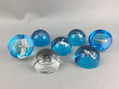 Lot 44 - A LOT OF PAPERWEIGHTS