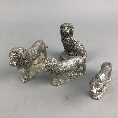 Lot 45 - A LOT OF PEWTER FIGURES