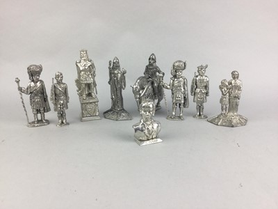 Lot 84 - A LOT OF PEWTER FIGURES