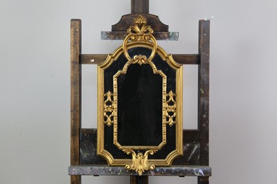 Lot 1396 - A PAIR OF GILT-WOOD UPRIGHT MIRRORS