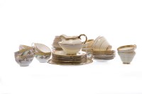 Lot 1174 - PARAGON ART DECO GILT TEA SET with attractive...