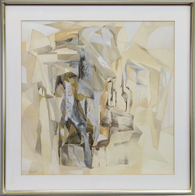 Lot 501 - ABSTRACT COMPOSITION BY BARBARA REDPATH