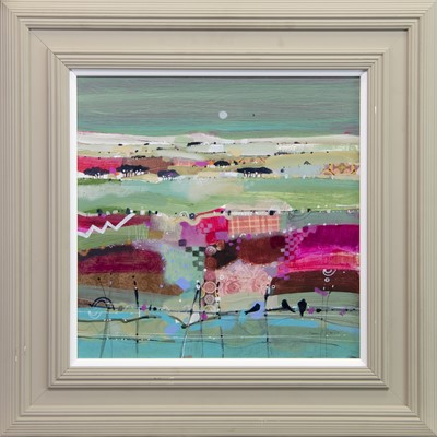 Lot 684 - SPRING PATTERNS AND MOONLIGHT, AN OIL BY EMMA DAVIS