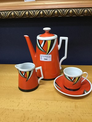 Lot 364 - A CZECHOSLOVAKIAN ART DECO COFFEE SERVICE