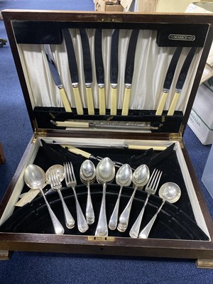 Lot 367 - A LOT OF SILVER PLATE