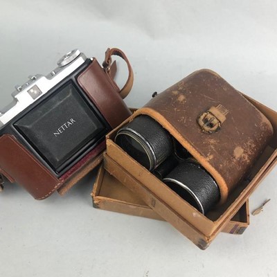 Lot 357 - A LOT OF BINOCULARS AND CAMERAS