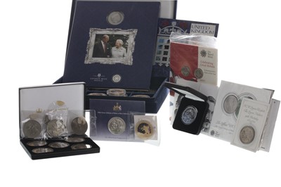 Lot 28 - A COLLECTION OF SILVER AND OTHER BRITISH COINAGE