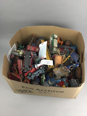 Lot 407 - A LOT OF VINTAGE MODEL VEHICLES