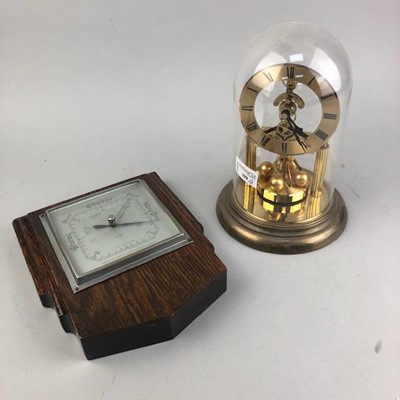 Lot 399 - A HATTICH ANNIVERSARY CLOCK AND OTHER ITEMS