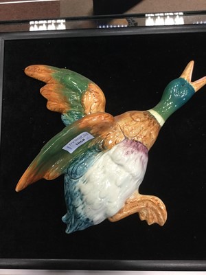 Lot 1068 - A GRADUATED SET OF FIVE BESWICK FLYING DUCKS