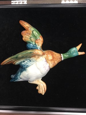 Lot 1068 - A GRADUATED SET OF FIVE BESWICK FLYING DUCKS