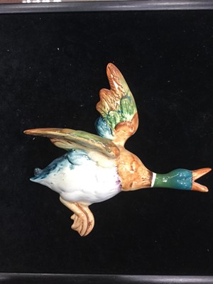 Lot 1068 - A GRADUATED SET OF FIVE BESWICK FLYING DUCKS