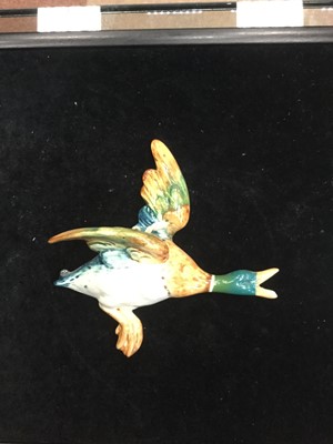 Lot 1068 - A GRADUATED SET OF FIVE BESWICK FLYING DUCKS