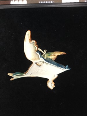 Lot 1068 - A GRADUATED SET OF FIVE BESWICK FLYING DUCKS