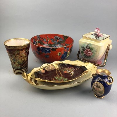 Lot 164 - A LOT OF CARLTON WARE AND OTHER CERAMICS