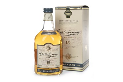 Lot 319 - DALWHINNIE 15 YEARS OLD CENTENARY EDITION - ONE LITRE