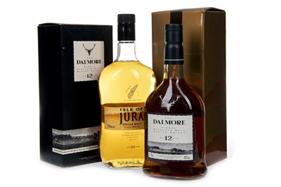Lot 328 - JURA AGED 10 YEARS AND DALMORE AGED 12 YEARS