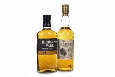 Lot 329 - TALISKER AGED 10 YEARS AND HIGHLAND PARK AGED 12 YEARS