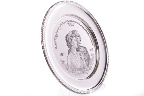 Lot 548 - ROYAL COMMEMORATIVE SILVER PLATE 'The Silver...