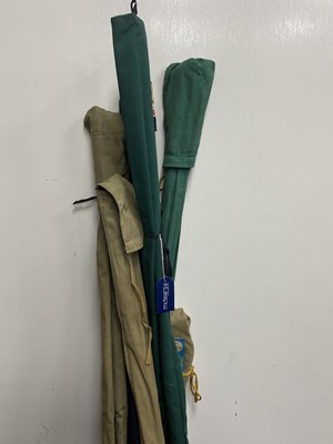 Lot 448 - A LOT OF SEVEN FISHING RODS