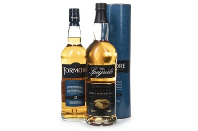 Lot 338 - TORMORE AGED 12 YEARS AND THE SPEYSIDE AGED 10 YEARS