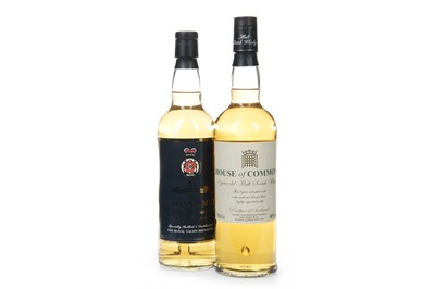 Lot 345 - HOUSE OF COMMONS 8 YEARS OLD AND THE BRITANNIA MALT AGED 15 YEARS