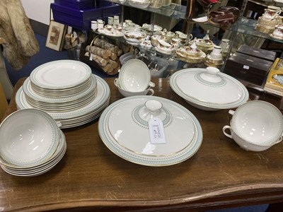 Lot 477 - A ROYAL DOULTON PART DINNER SERVICE