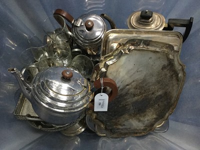 Lot 530 - A LOT OF SILVER PLATED WARE