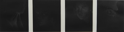Lot 598 - FOUR ETCHINGS ON ONE SHEET BY ALBERT WODA