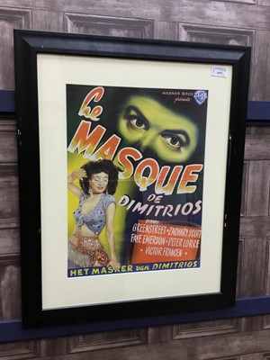 Lot 1697 - A LOT OF THREE FRENCH RELEASE FILM POSTERS