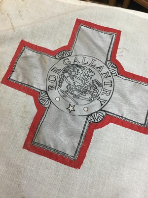 Lot 76 - A GROUP OF VARIOUS FLAGS