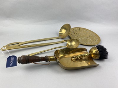 Lot 99 - A LOT OF BRASS WARE