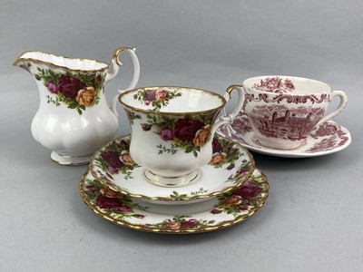 Lot 111 - A LOT OF ROYAL ALBERT OLD COUNTRY TEA WARE AND OTHER TEA AND DINNER WARE