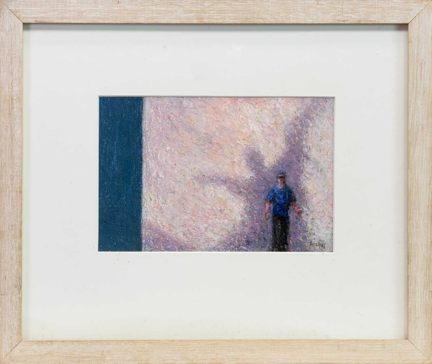 Lot 546 - FIGURE AND SHADOW, A PASTEL BY PHILIP ARCHER