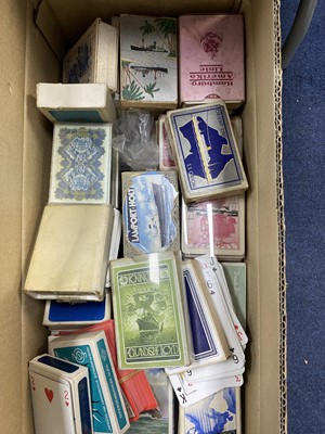 Lot 329 - A LOT OF VARIOUS VINTAGE PLAYING CARDS