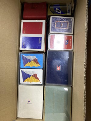 Lot 329 - A LOT OF VARIOUS VINTAGE PLAYING CARDS