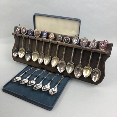 Lot 342 - A LOT OF SOUVENIR SPOONS AND OTHER SPOONS